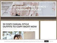 Tablet Screenshot of fashionforjojo.com